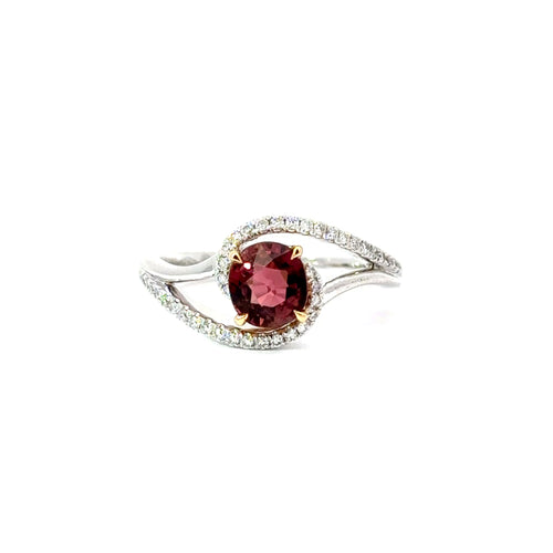 Pink Tourmaline Ring