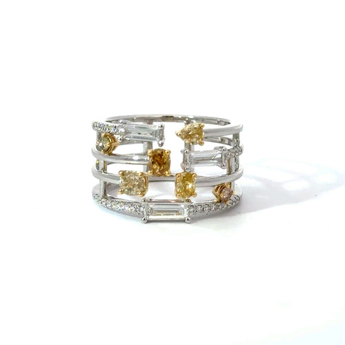 Yellow Diamond Ring