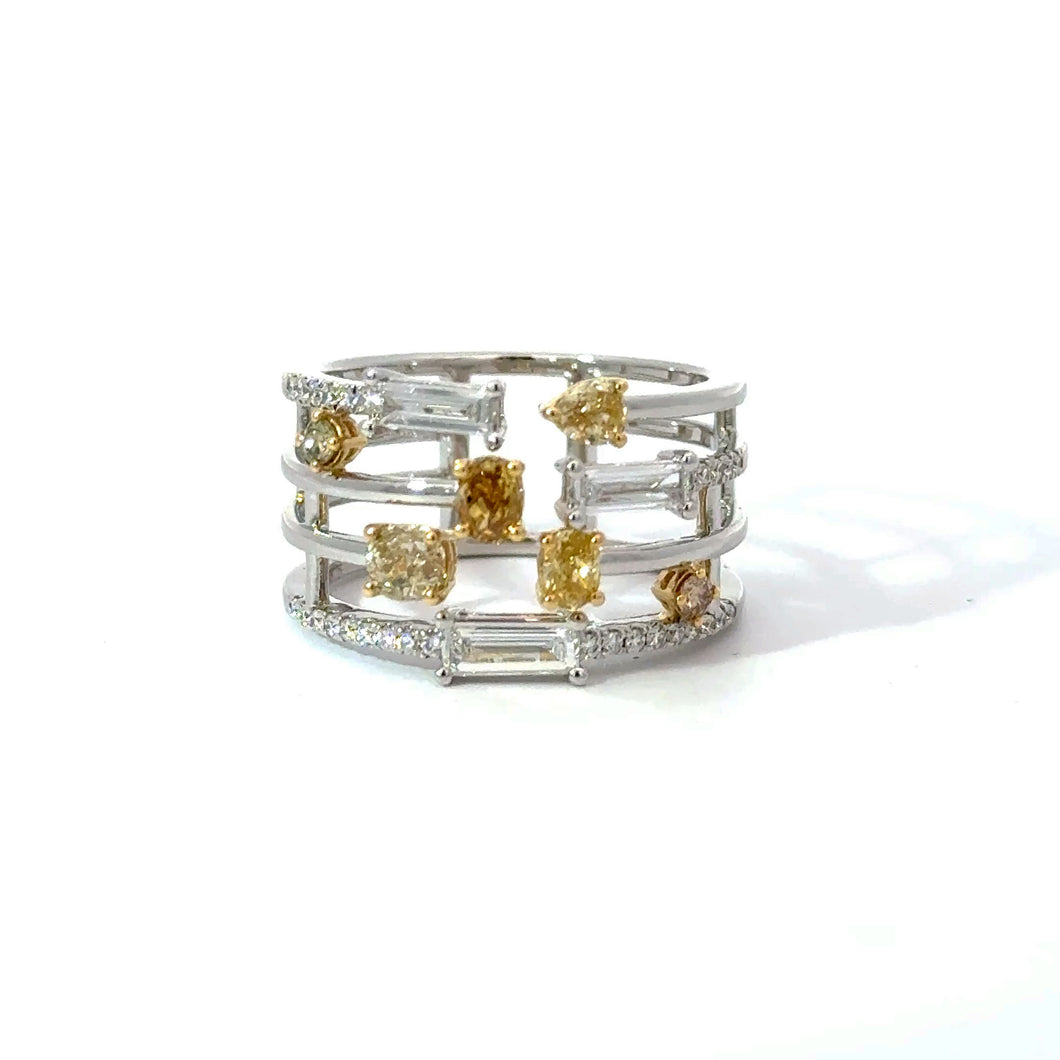 Yellow Diamond Ring