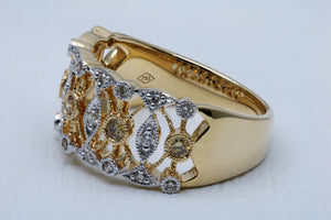 Yellow Diamond Ring