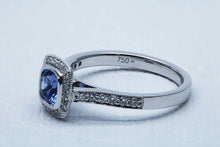 Load image into Gallery viewer, Cushion Cut Ceylon Sapphire