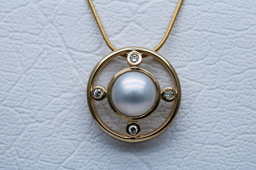 Mabe Pearl Pendant