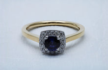 Load image into Gallery viewer, Blue Sapphire Ring