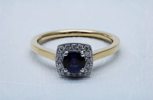 Blue Sapphire Ring