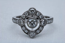 Load image into Gallery viewer, Antique Style Engagement Ring