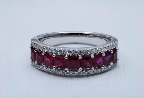 Ruby and Diamond Dress Ring