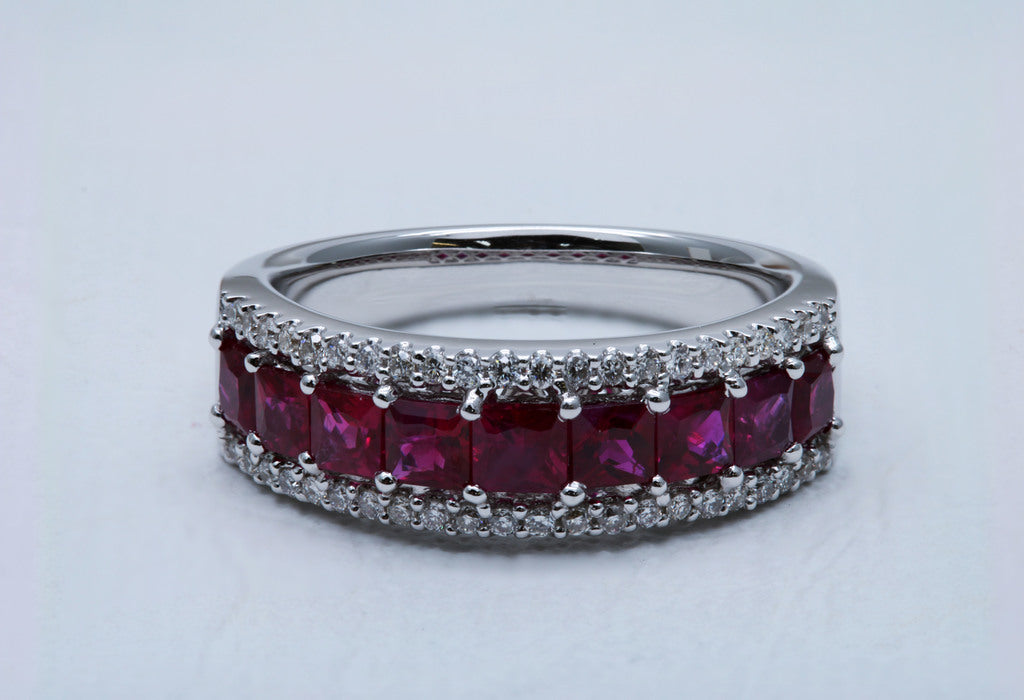 Ruby and Diamond Dress Ring