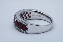 Load image into Gallery viewer, Ruby and Diamond Dress Ring