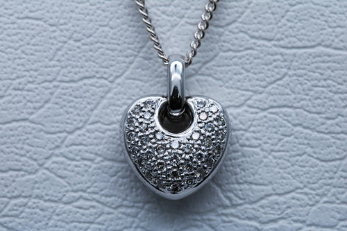 Heart Diamond Pendant