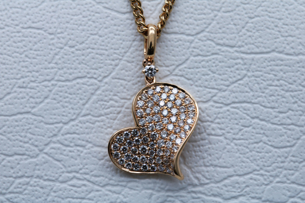 Heart Diamond Pendant