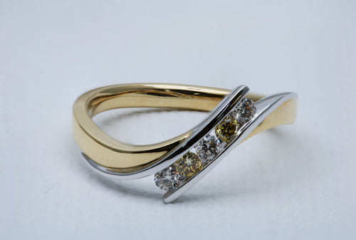 Yellow Diamond Ring