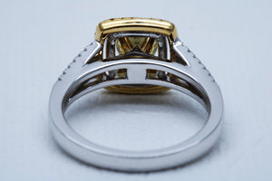 Yellow Diamond Ring