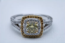 Load image into Gallery viewer, Yellow Diamond Ring