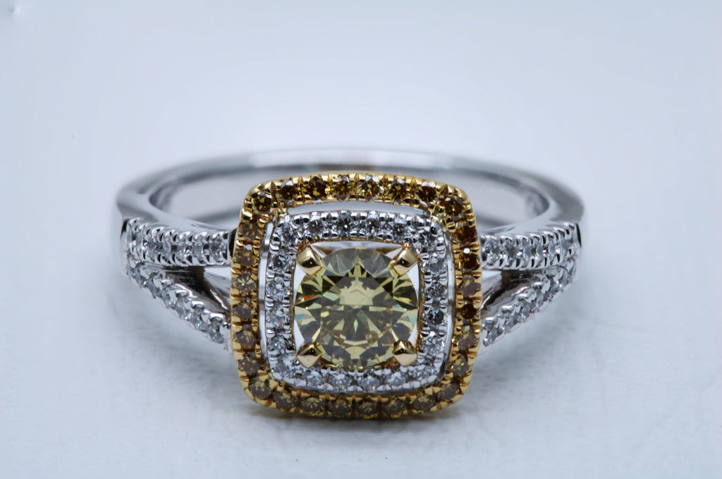 Yellow Diamond Ring