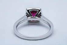 Load image into Gallery viewer, Round Cut Ruby Ring