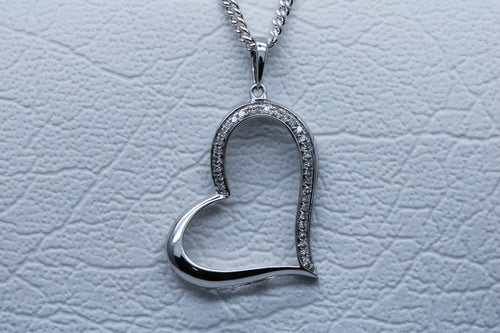 Heart Diamond Pendant
