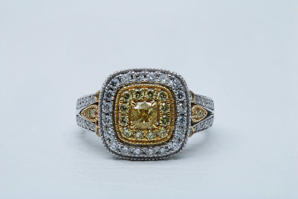 Yellow Diamond Ring