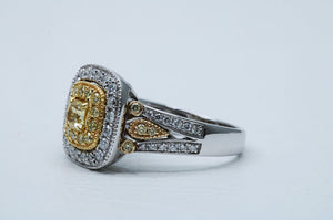 Yellow Diamond Ring